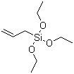 structure of CAS# 2550-04-1, Allyltriethoxysilane;3-(Triethoxysilyl)propene; A 0564; A 0564 (coupling agent); 2-Propenyltriethoxysilane; LS 2920; NSC 89735; Triethoxyallylsilane
