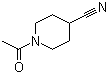 1-Acetylpiperidine-4-carbonitrile molecular structure (CAS 25503-91-7)