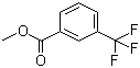structure of CAS# 2557-13-3, Methyl 3-(trifluoromethyl)benzoate;3-(Trifluoromethyl)benzoic acid methyl ester