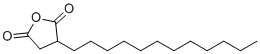 Dodecylsuccinic anhydride molecular structure (CAS 2561-85-5)