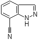 structure of CAS# 256228-64-5, 1H-Indazole-7-carbonitrile;Indazole-7-carbonitrile