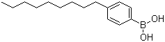 structure of CAS# 256383-45-6, 4-Nonylphenylboronic acid;4-n-Nonylphenylboronic acid