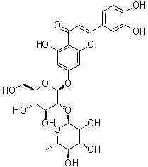 Veronicastroside molecular structure (CAS 25694-72-8)