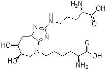 Glucosepane molecular structure (CAS 257290-23-6)