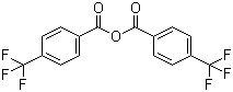 structure of CAS# 25753-16-6, 4-(Trifluoromethyl)benzoic anhydride;p-(Trifluoromethyl)benzoic anhydride