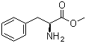 structure of CAS# 2577-90-4, L-Phenylalanine methyl ester;(S)-2-Amino-3-phenylpropionic acid methyl ester