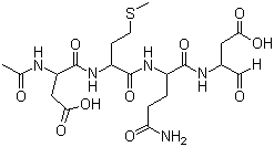 Acetyl-aspartyl-methionyl-glutaminyl-aspartal molecular structure (CAS 259199-63-8)