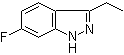 3-Ethyl-6-fluoro-1H-indazole molecular structure (CAS 259750-59-9)