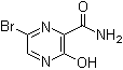 structure of CAS# 259793-88-9, 6-Bromo-3-hydroxypyrazine-2-carboxamide;6-Bromo-3,4-dihydro-3-oxopyrazinecarboxamide