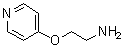 structure of CAS# 259816-44-9, 2-(4-Pyridinyloxy)ethanamine;2-(Pyridin-4-yloxy)ethylamine