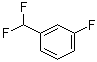 1-Fluoro-3-(difluoromethyl)benzene molecular structure (CAS 26029-52-7)