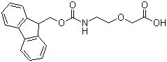 5-(9-Fluorenylmethyloxycarbonylamino)-3-oxapentanoic acid molecular structure (CAS 260367-12-2)