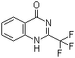 structure of CAS# 26059-81-4, 2-Trifluoromethyl-3H-quinazolin-4-one;2-Trifluoromethylquinazolin-4(3H)-one