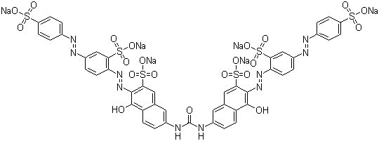 结构式 CAS# 2610-10-8, 直接红 80
