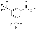 3,5-Bis(trifluoromethyl)benzoic acid methyl ester molecular structure (CAS 26107-80-2)