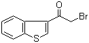 1-Benzo[b]thiophen-3-yl-2-bromoethan-1-one molecular structure (CAS 26167-45-3)