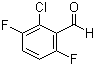 structure of CAS# 261762-39-4, 2-Chloro-3,6-difluorobenzaldehyde