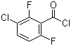 structure of CAS# 261762-43-0, 3-Chloro-2,6-difluorobenzoyl chloride