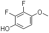 structure of CAS# 261763-29-5, 2,3-Difluoro-4-methoxyphenol