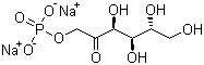 structure of CAS# 26177-86-6, D-Fructose-6-phosphate disodium salt;Disodium [(3S,4R,5R)-3,4,5,6-tetrahydroxy-2-oxohexyl] phosphate