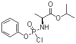 N-(Chlorophenoxyphosphinyl)-L-alanine 1-methylethyl ester molecular structure (CAS 261909-49-3)