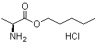 L-Alanine pentyl ester hydrochloride molecular structure (CAS 261909-52-8)