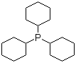Tricyclohexyl phosphine molecular structure (CAS 2622-14-2)