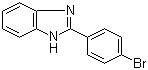 结构式 CAS# 2622-74-4, 2-(4-溴苯基)苯并咪唑