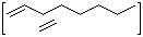Ethene-1-octene copolymer molecular structure (CAS 26221-73-8)