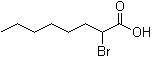 structure of CAS# 2623-82-7, (±)-2-Bromooctanoic acid;(±)-alpha-Bromooctanoic acid; 2-Bromocaprylic acid; 2-Bromooctanoic acid; alpha-Bromooctanoic acid