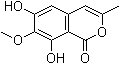 structure of CAS# 26246-41-3, Reticulol;6,8-Dihydroxy-7-methoxy-3-methylisocoumarin; K 251-1; NSC 294978