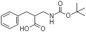 N-Boc-3-amino-2-benzylpropionic acid molecular structure (CAS 26250-90-8)