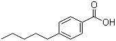 4-正戊基苯甲酸分子结构 (CAS 26311-45-5)
