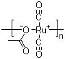 structure of CAS# 26317-70-4, Acetatodicarbonylruthenium polymer