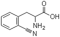 2-Cyanophenylalanine molecular structure (CAS 263396-40-3)