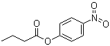 结构式 CAS# 2635-84-9, 4-硝基苯基丁酸酯