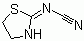 2-Cyaniminothiazolidine molecular structure (CAS 26364-65-8)