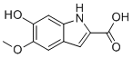 6-Hydroxy-5-methoxy-1h-indole-2-carboxylic acid molecular structure (CAS 2638-99-5)