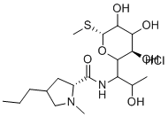 structure of CAS# 26389-84-4, 7-Epi Lincomycin Hydrochloride Salt;(2R)-N-[2-hydroxy-1-[(3R,6R)-3,4,5-trihydroxy-6-methylsulfanyloxan-2-yl]propyl]-1-methyl-4-propylpyrrolidine-2-carboxamide;hydrochloride