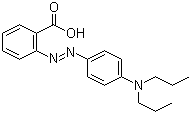 丙基红分子结构 (CAS 2641-01-2)