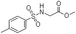 结构式 CAS# 2645-02-5, 对甲苯磺酰甘氨酸甲酯