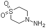 4-Aminothiomorpholine 1,1-dioxide molecular structure (CAS 26494-76-8)