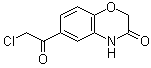 6-(Chloroacetyl)-2H-1,4-benzoxazin-3(4H)-one molecular structure (CAS 26518-76-3)