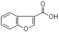 3-苯并呋喃羧酸分子结构 (CAS 26537-68-8)