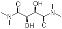 结构式 CAS# 26549-65-5, N,N,N',N'-四甲基-L-酒石酰胺; (2R,3R)-2,3-二羟基-N,N,N',N'-四甲基琥珀酰胺