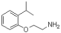 2-[2-(1-Methylethyl)phenoxy]ethanamine molecular structure (CAS 26583-37-9)