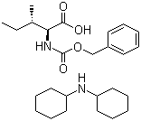 structure of CAS# 26699-00-3, Cbz-L-Isoleucine (dicyclohexylammonium) salt