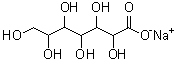 Sodium heptonate molecular structure (CAS 2670-72-6)