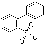 structure of CAS# 2688-90-6, [1,1'-Biphenyl]-2-sulfonyl chloride;2-Phenylphenylsulfonyl chloride; Biphenyl-2-sulfonic acid chloride