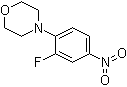 结构式 CAS# 2689-39-6, 4-(2-氟-4-硝基苯基)吗啉